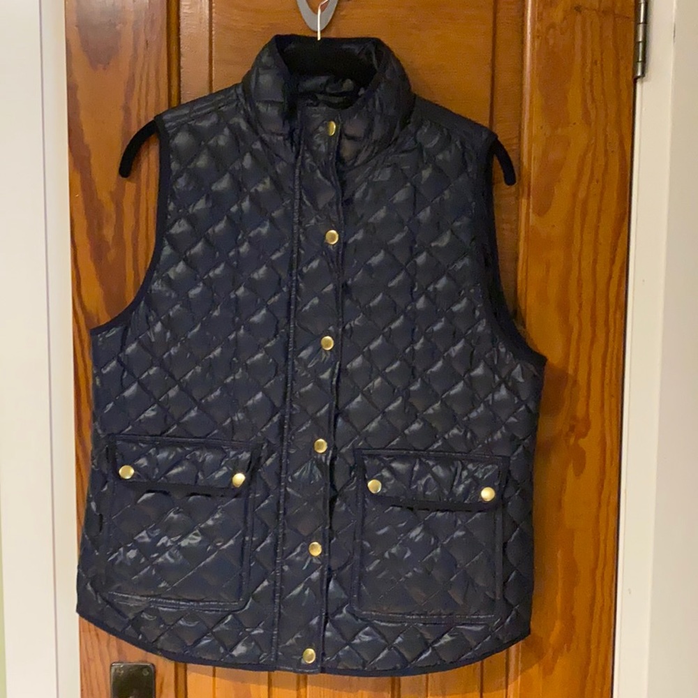 J. crew down vest